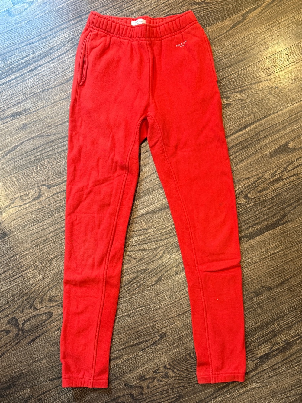 rag & bone Kids Red Fleece Joggers